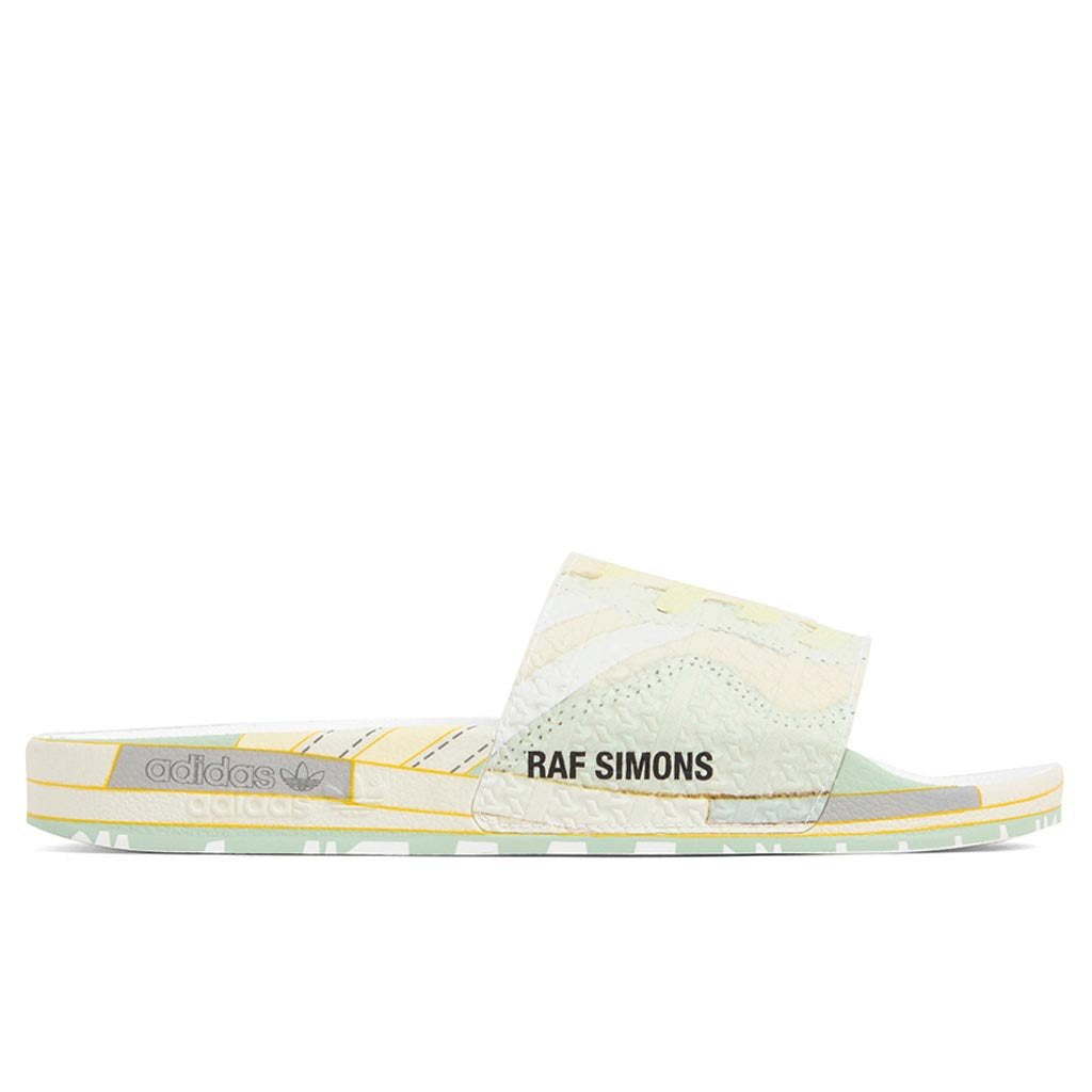Adidas x Raf Simons Peach Adilette - Light Sand