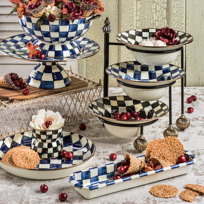 Courtly Check Serving Bowl