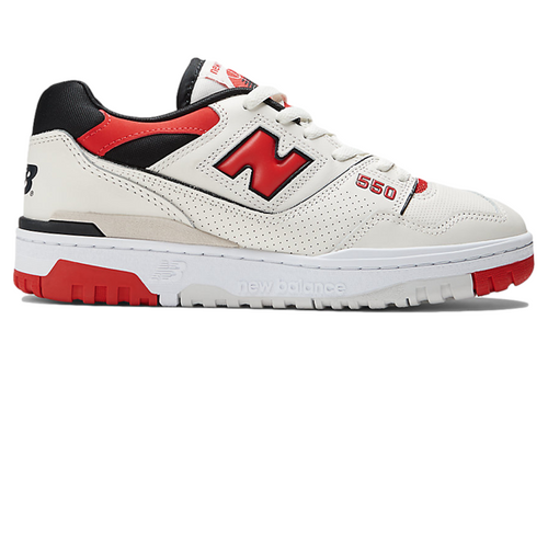 New Balance 550 Sea salt with true red and black - BB550VTB