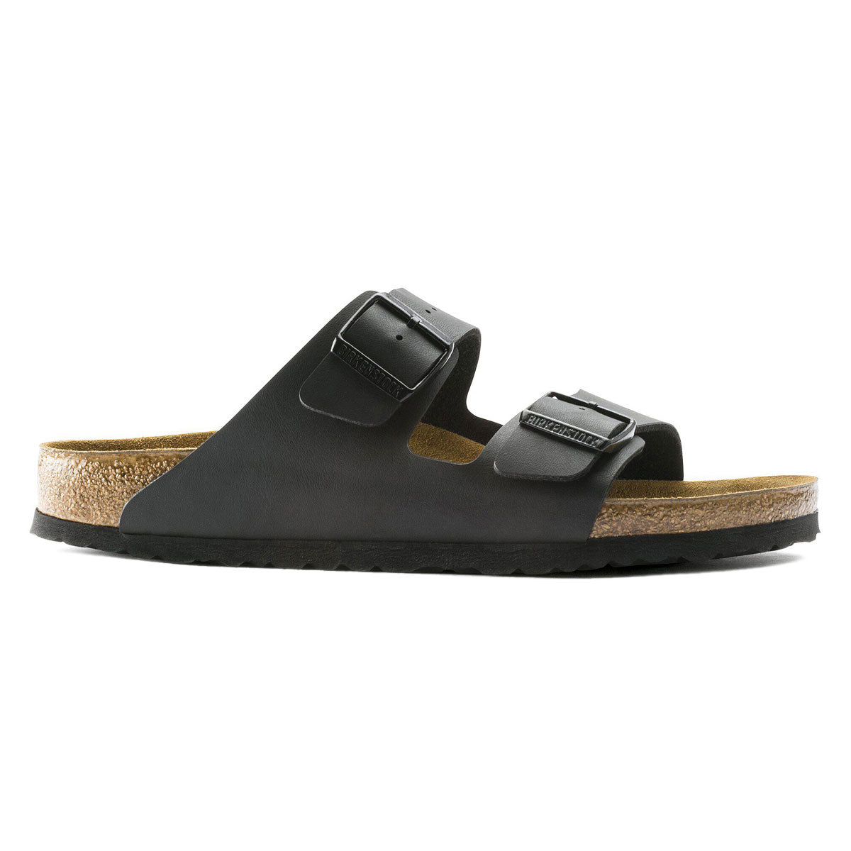 Birkenstock Arizona Sandals - Black Birko-Flor