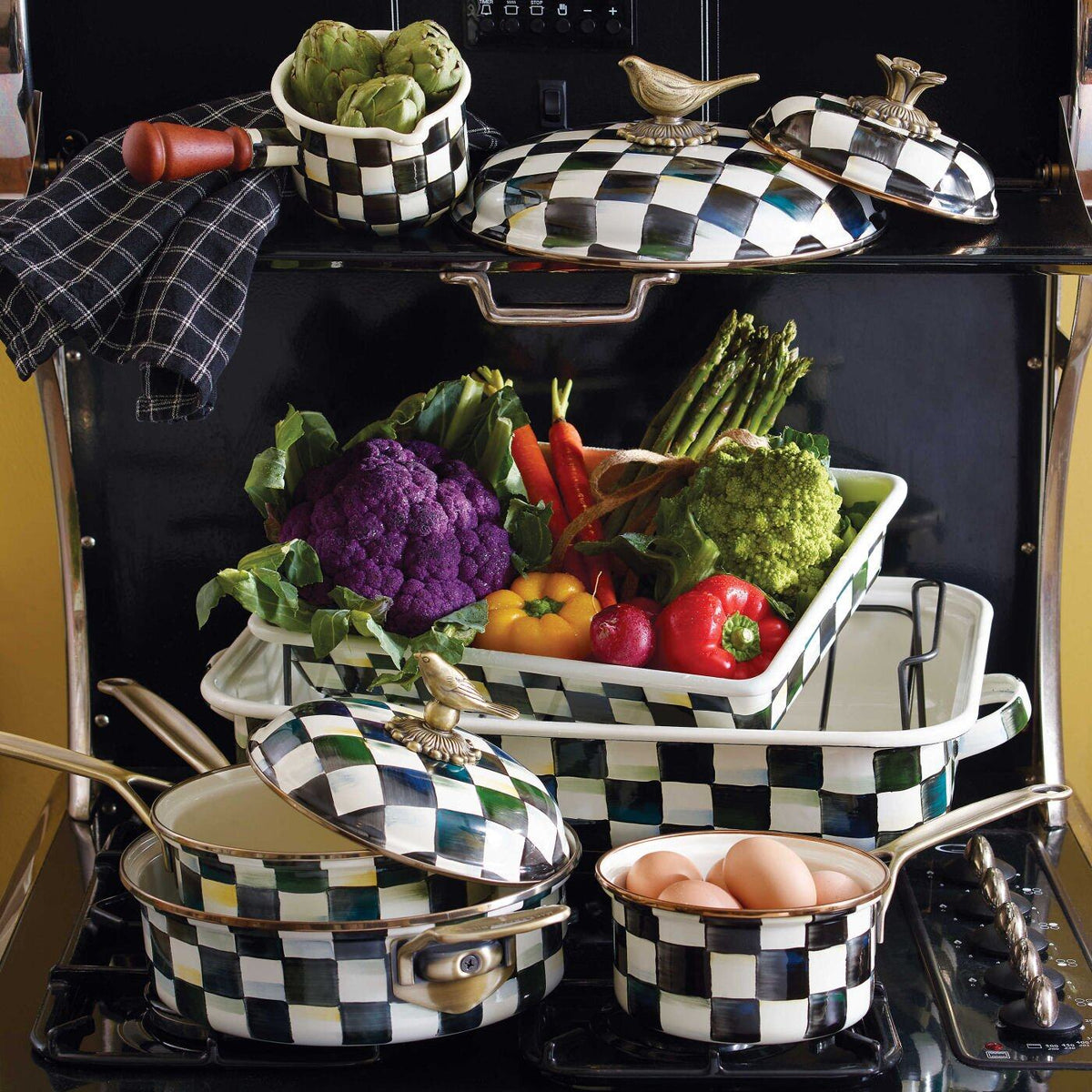 Courtly Check 2.5 Quart Saucepan