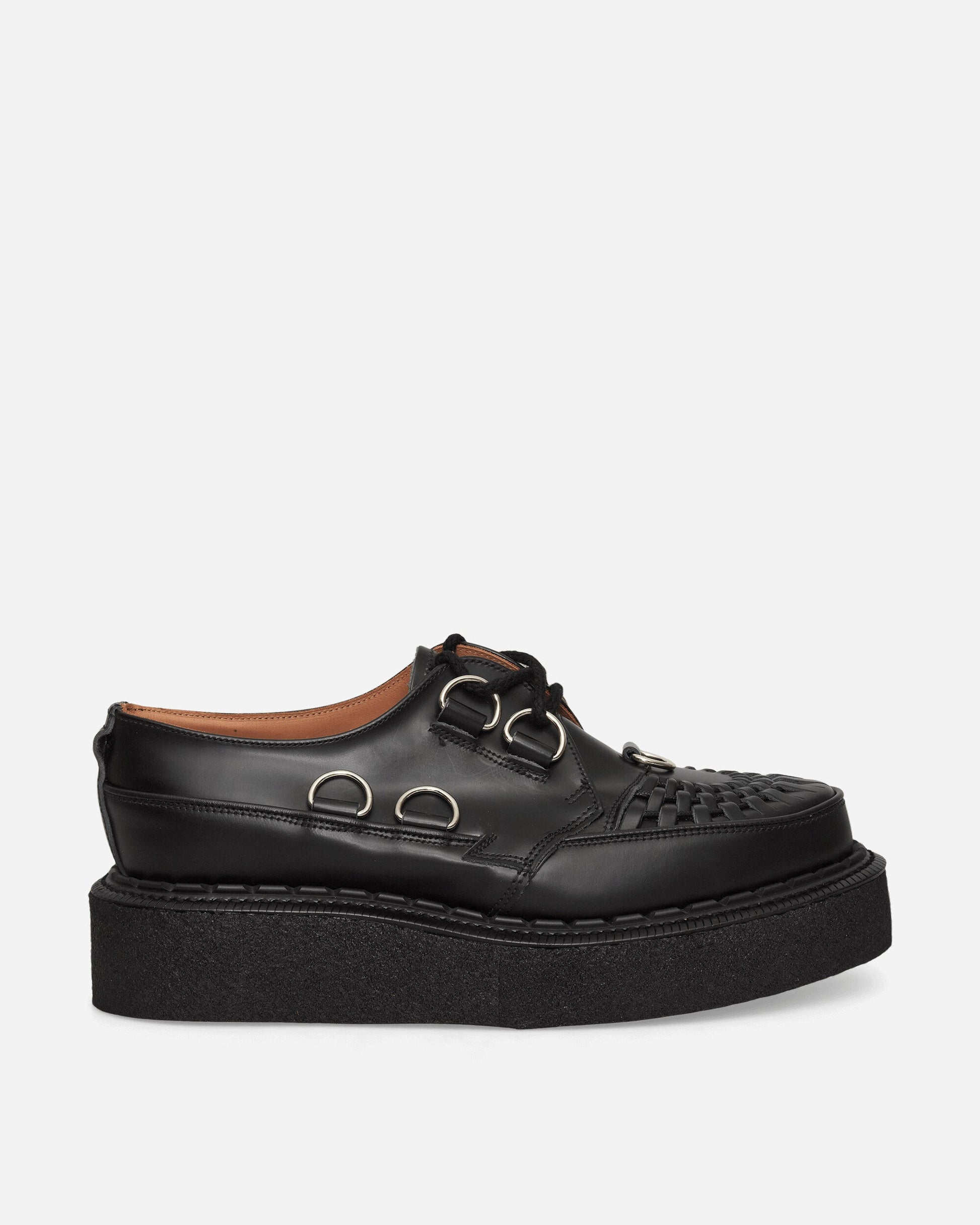 D-Ring Tie Skipton Creepers Black
